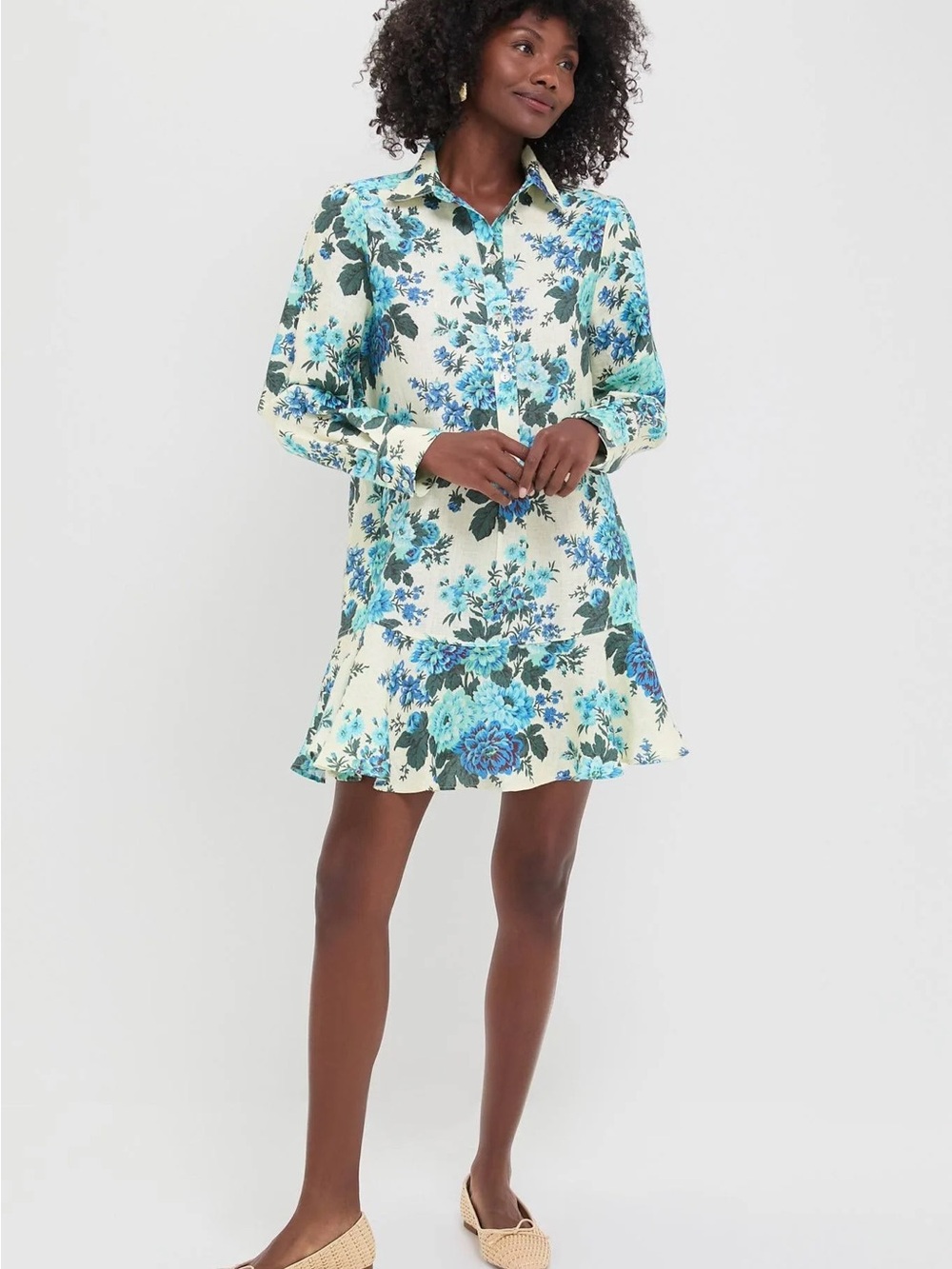 Tuckernuck Wild Zinnia Linen Callahan Size XXS NWT